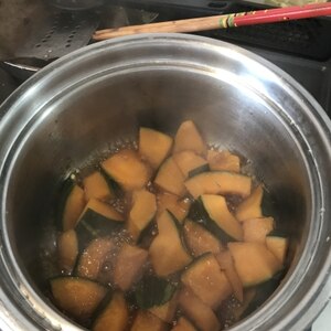 5分で作れる ホクホク南瓜の甘煮